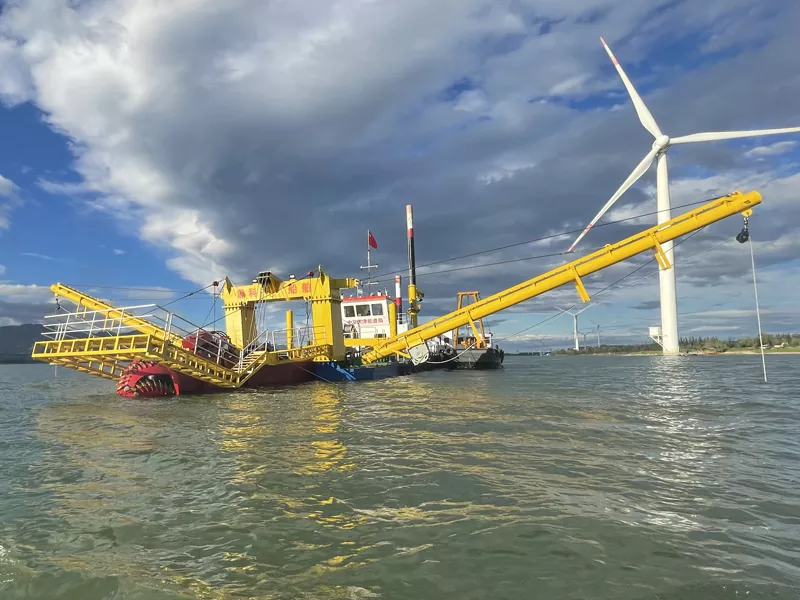 Máy nạo vét hút cắt DK650