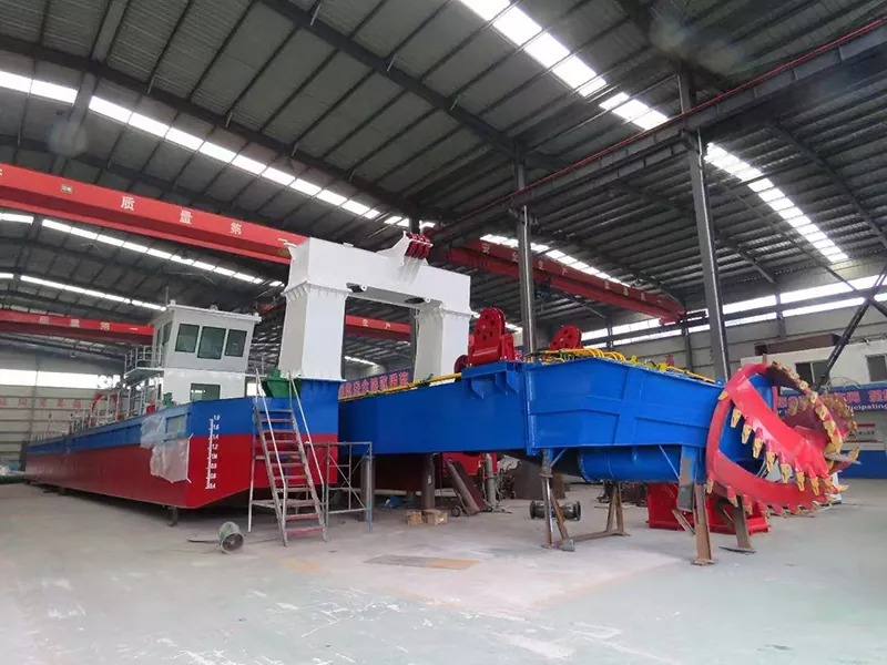 Gold Dredger Ship